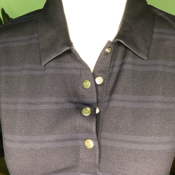 Callaway Womens Cooling Horizontal Texture Polo - Picture 7 of 10